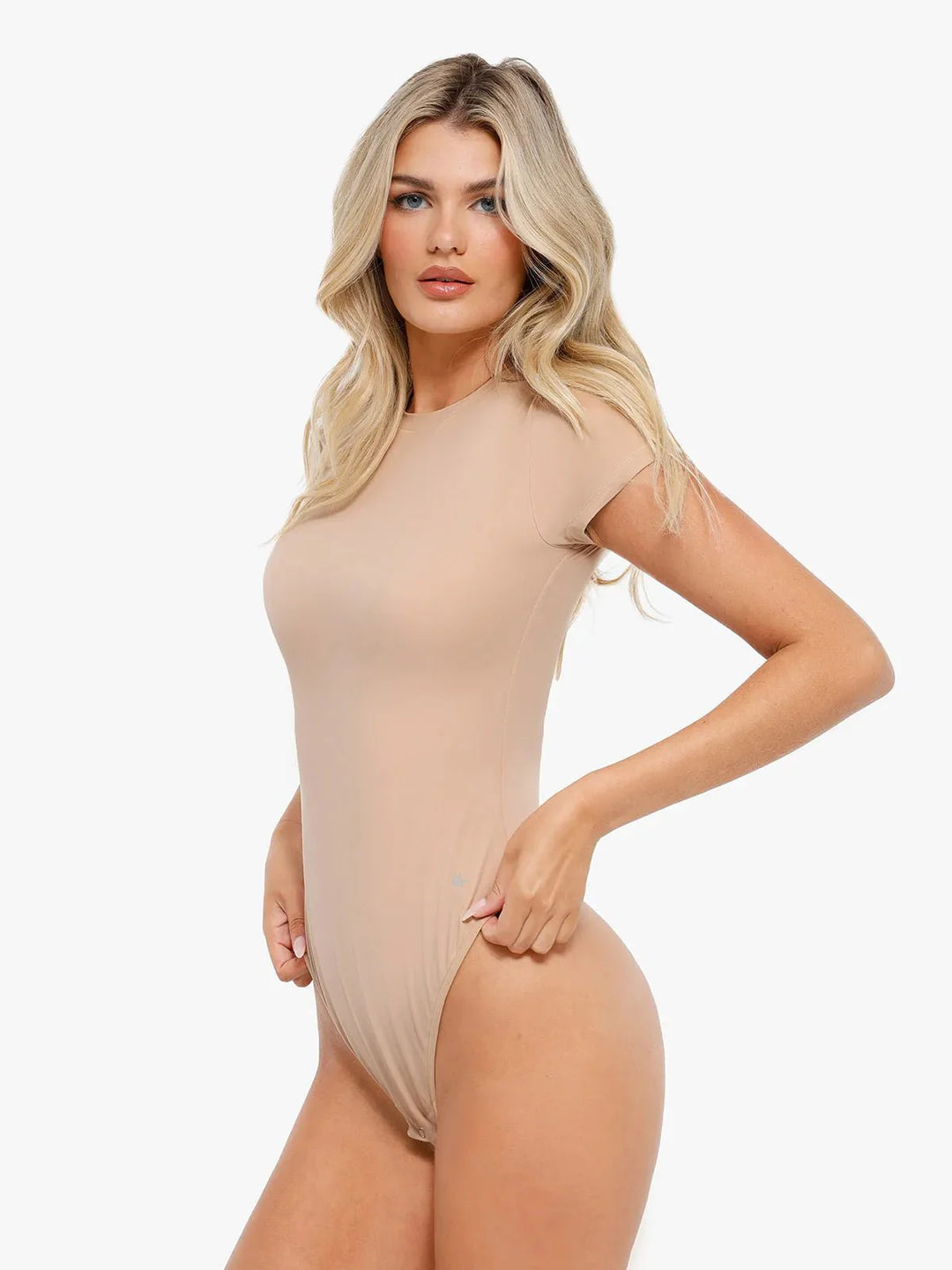 Shapewear Cloudsense Short Sleeve Crew-Neck Bodysuit - Modefluss
