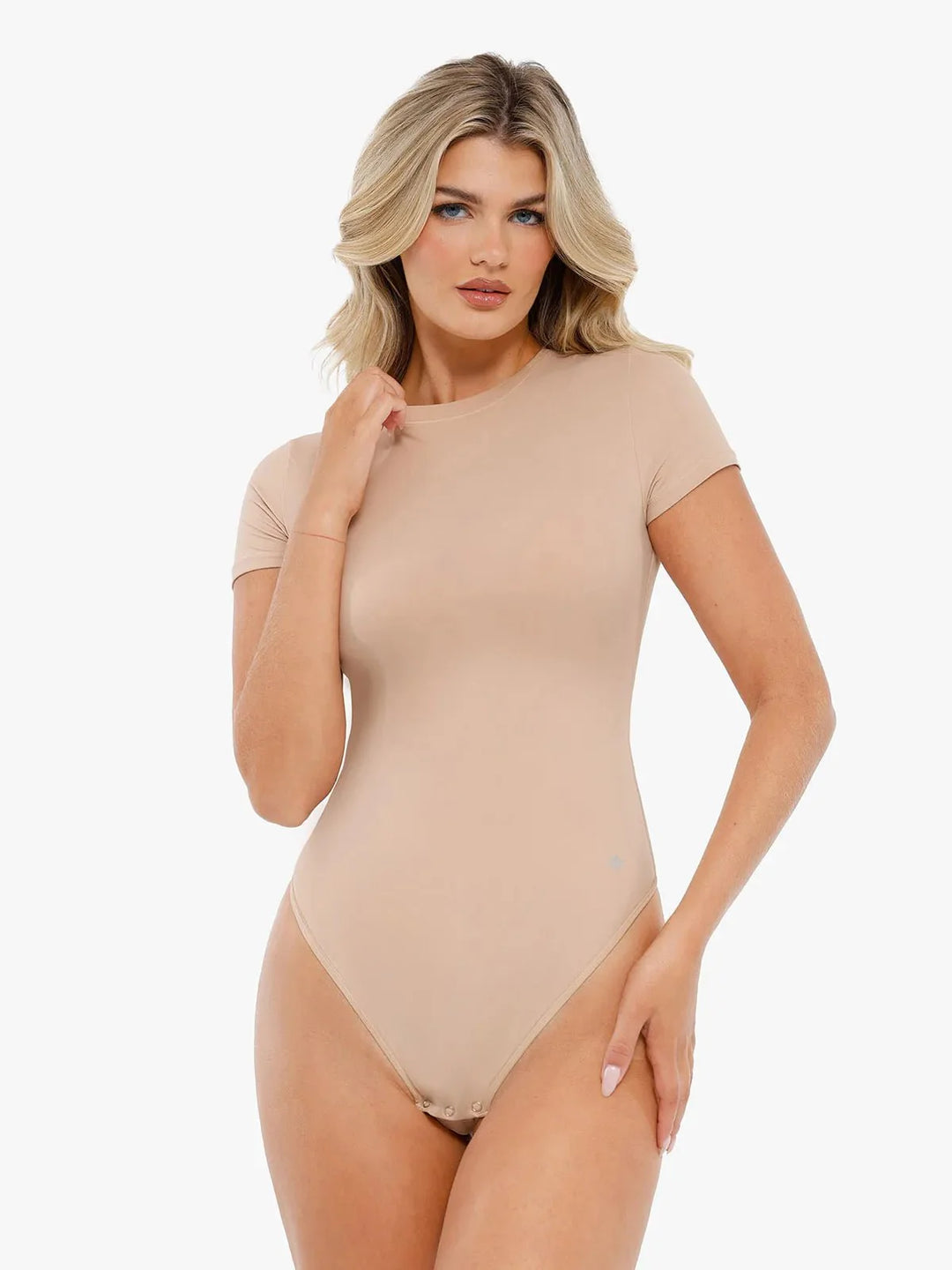Shapewear Cloudsense Short Sleeve Crew-Neck Bodysuit - Modefluss
