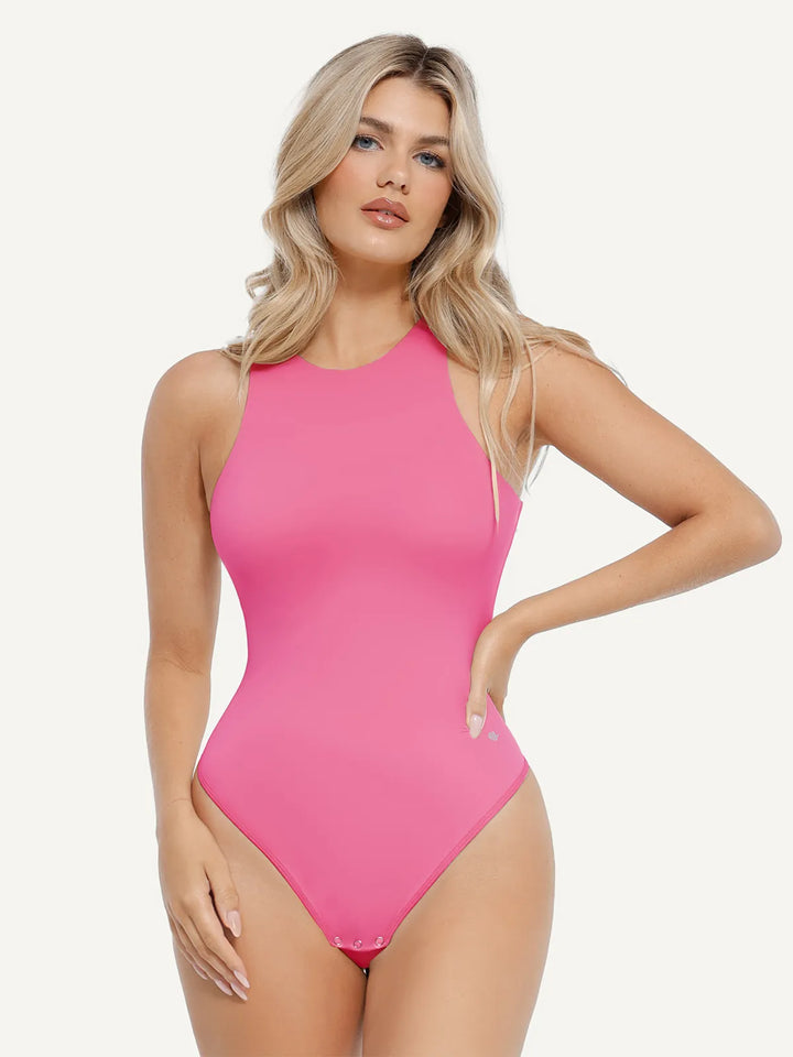 Shapewear Cloudsense Sleeveless Cutaway Round Neck Bodysuit - Modefluss
