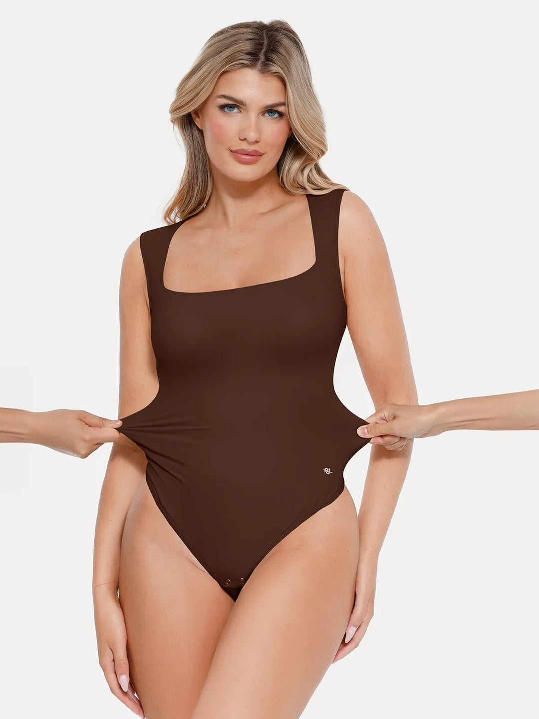 Shapewear Cloudsense Sleeveless Square Neck Bodysuit - Modefluss