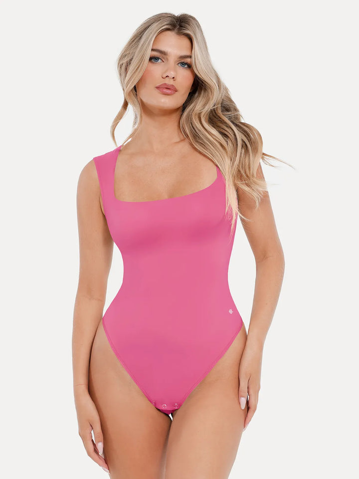 Shapewear Cloudsense Sleeveless Square Neck Bodysuit - Modefluss
