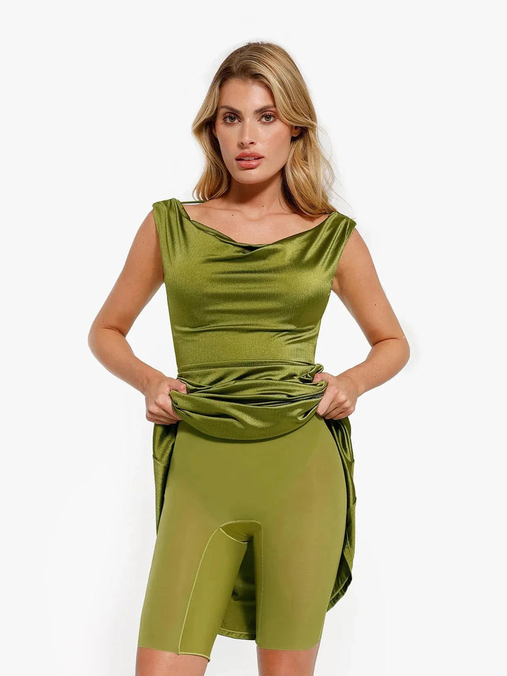 Shapewear Convertible Shine Sculpting Mermaid Dress - Modefluss