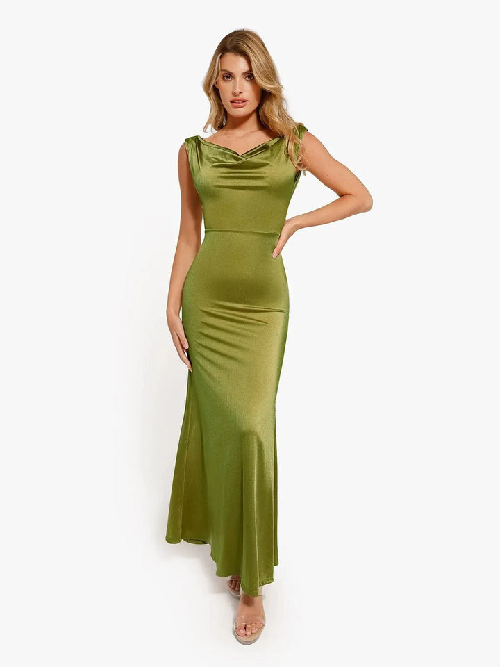 Shapewear Convertible Shine Sculpting Mermaid Dress - Modefluss