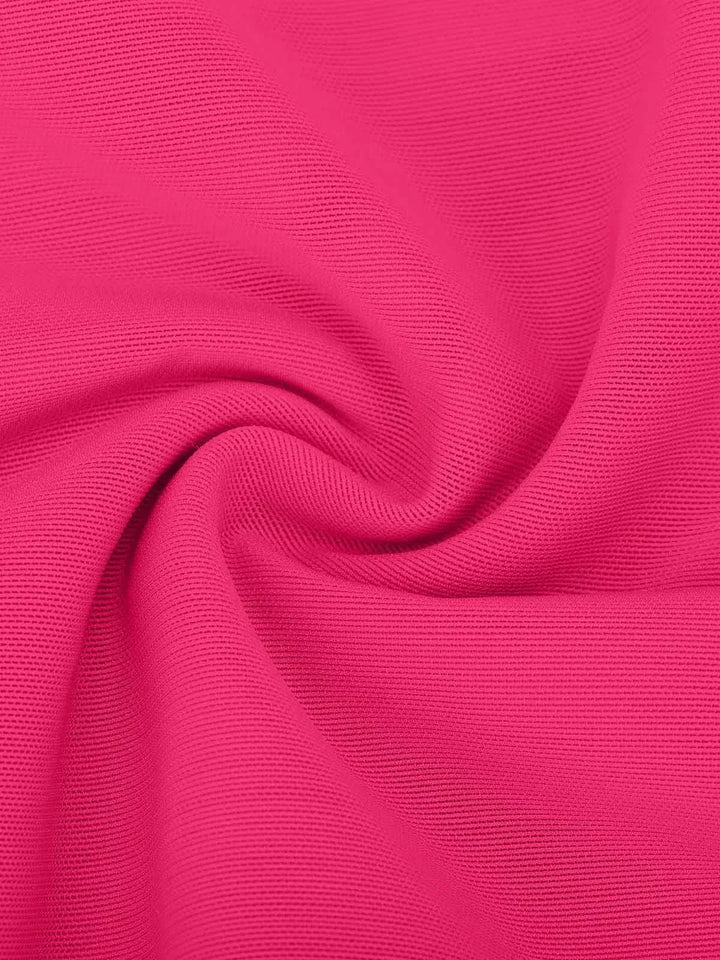 Shapewear Sculpting Side Slit Mini Dress - Modefluss