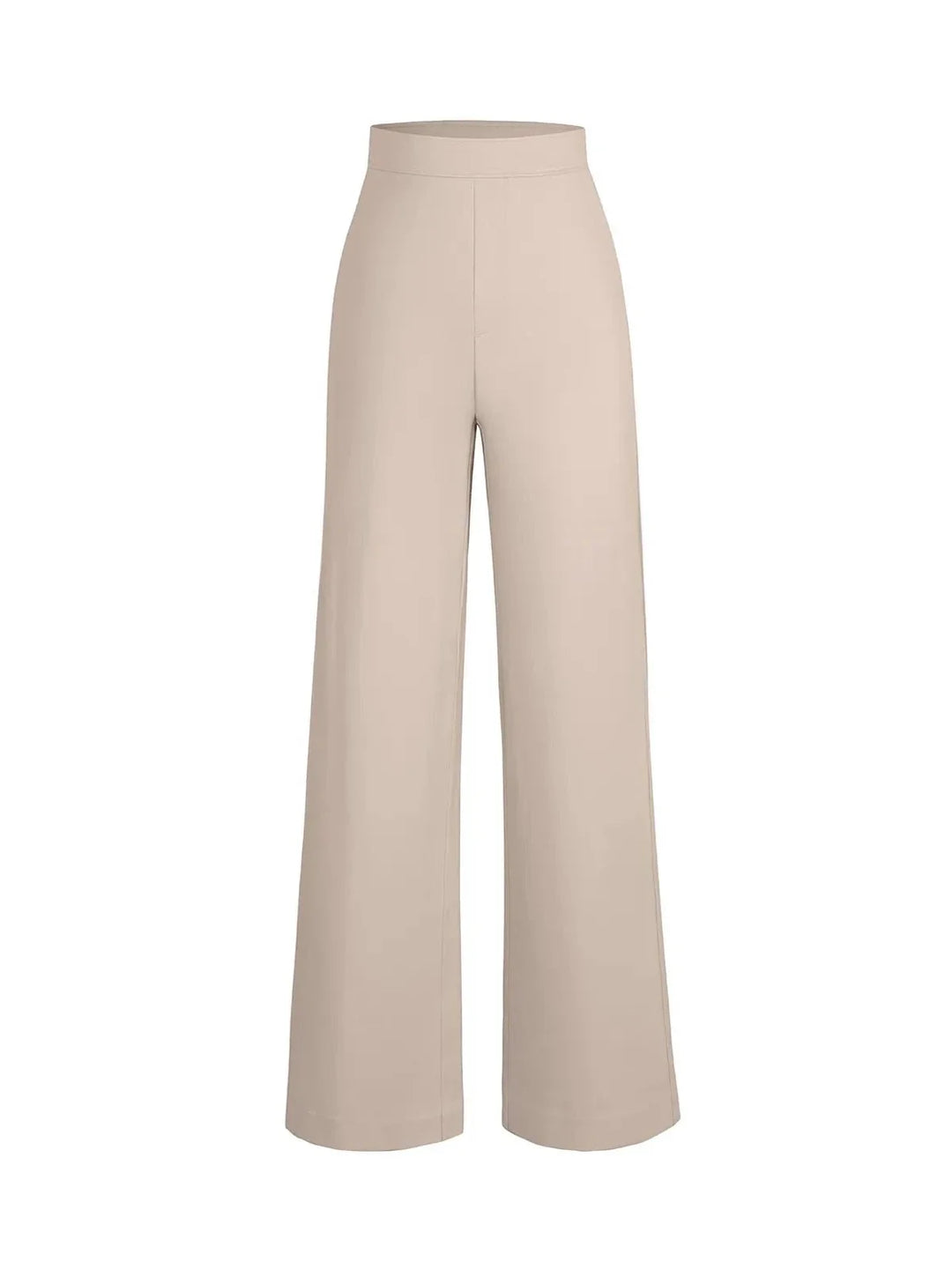 Shapewear Executive High Waisted Wide-Leg Ponte Pants - Modefluss