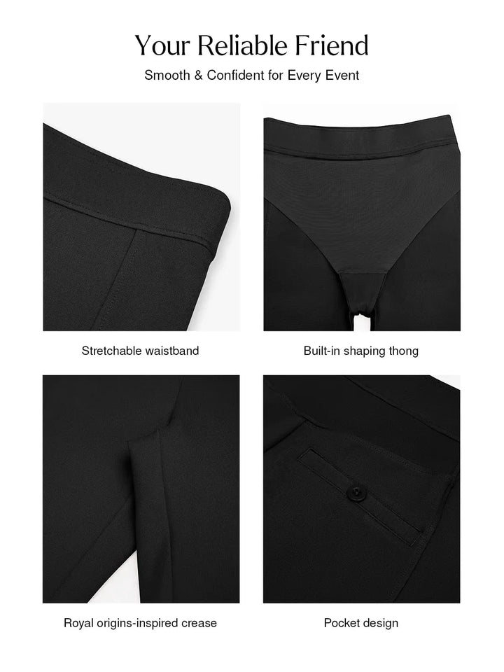 Shapewear Freedom Tummy Control Flare-Leg Ponte Pants - Modefluss