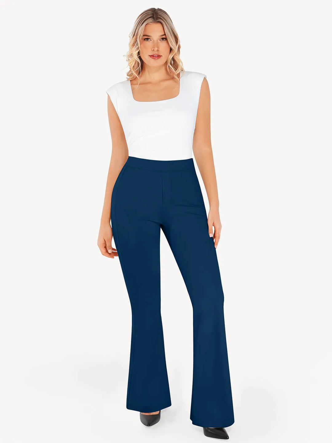 Shapewear Freedom Tummy Control Flare-Leg Ponte Pants - Modefluss