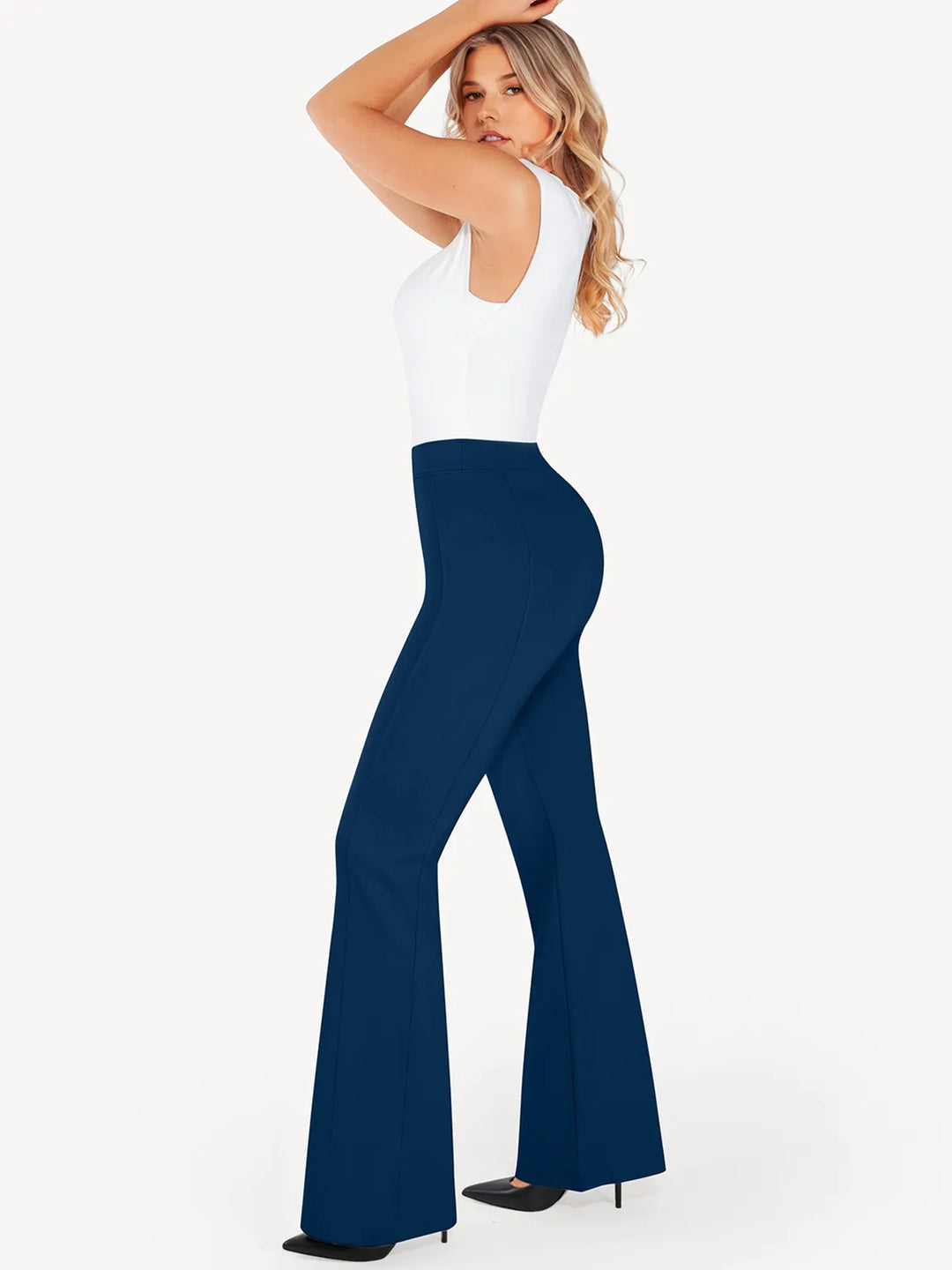 Shapewear Freedom Tummy Control Flare-Leg Ponte Pants - Modefluss