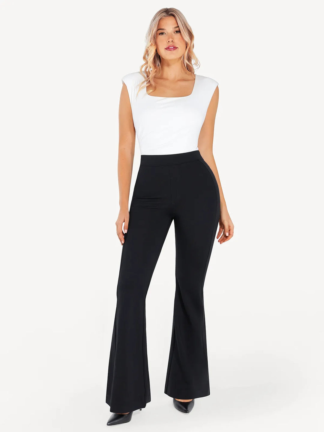 Shapewear Freedom Tummy Control Flare-Leg Ponte Pants - Modefluss