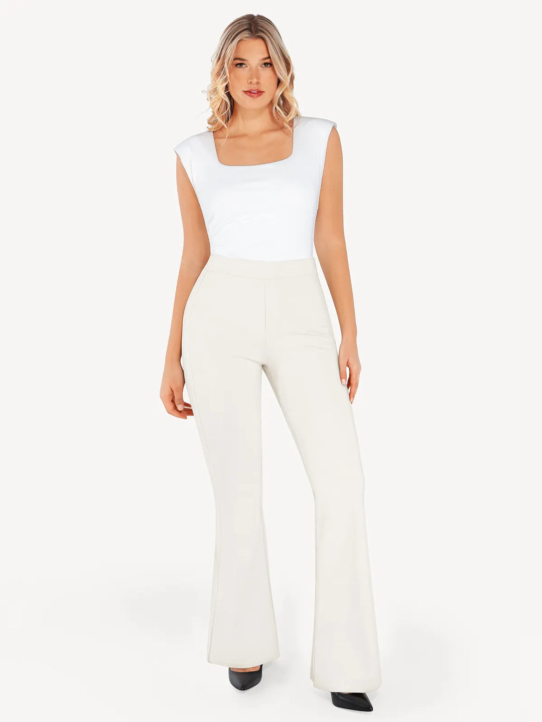 Shapewear Freedom Tummy Control Flare-Leg Ponte Pants - Modefluss