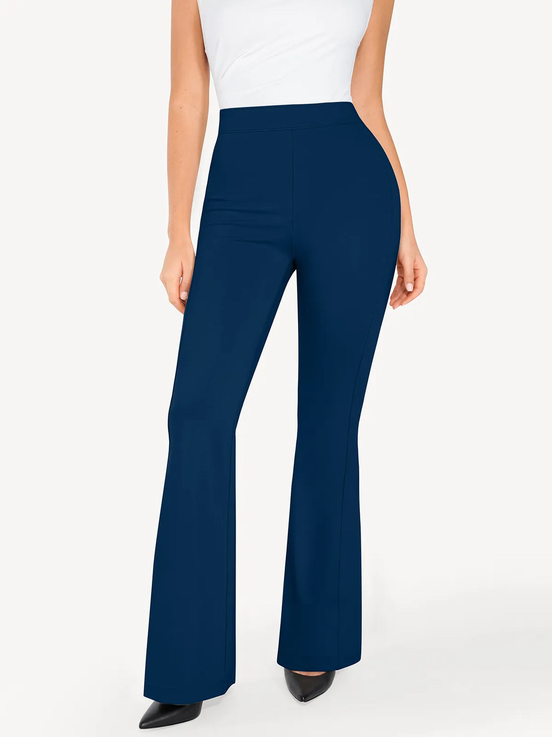 Shapewear Freedom Tummy Control Flare-Leg Ponte Pants - Modefluss