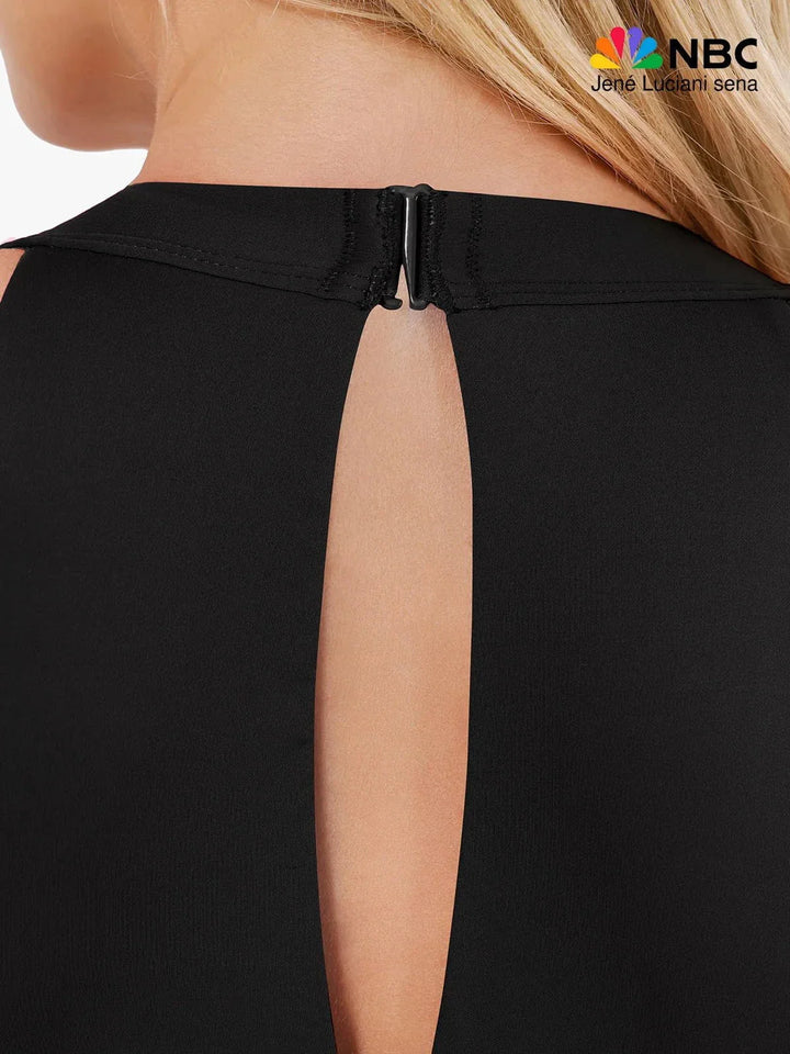 Shapewear Halter Cowl Neck Ruched Tummy Control Bodysuit - Modefluss