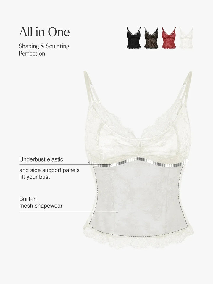 Shapewear Lace Contouring Camisole - Modefluss