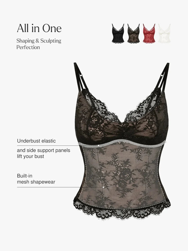 Shapewear Lace Contouring Camisole - Modefluss