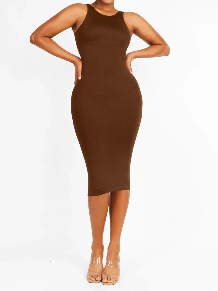 Shapewear Large U-Back Snatched Seamless Dress - Modefluss