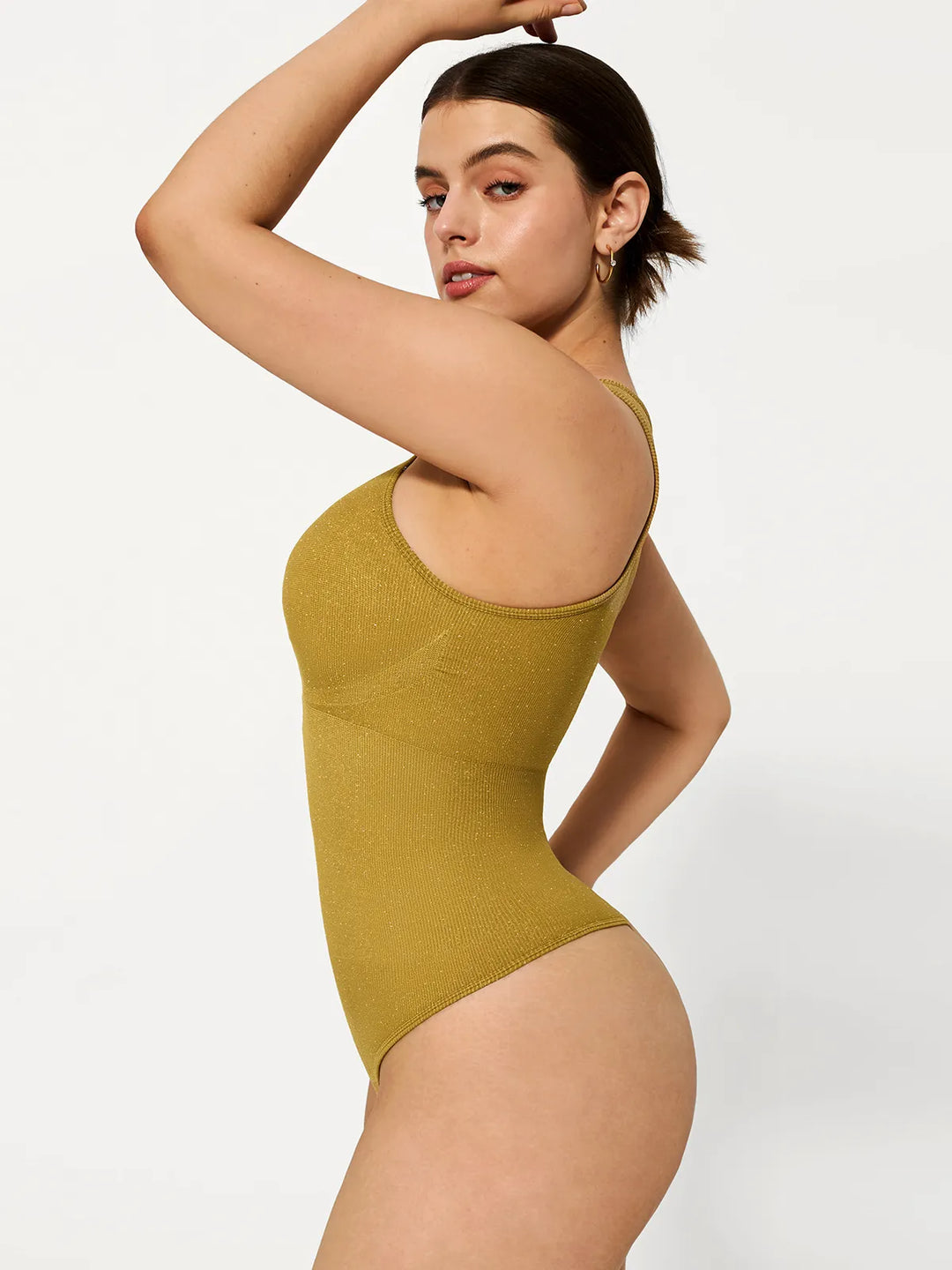 Shapewear Metallic Seamless Tummy-Control Bodysuit - Modefluss