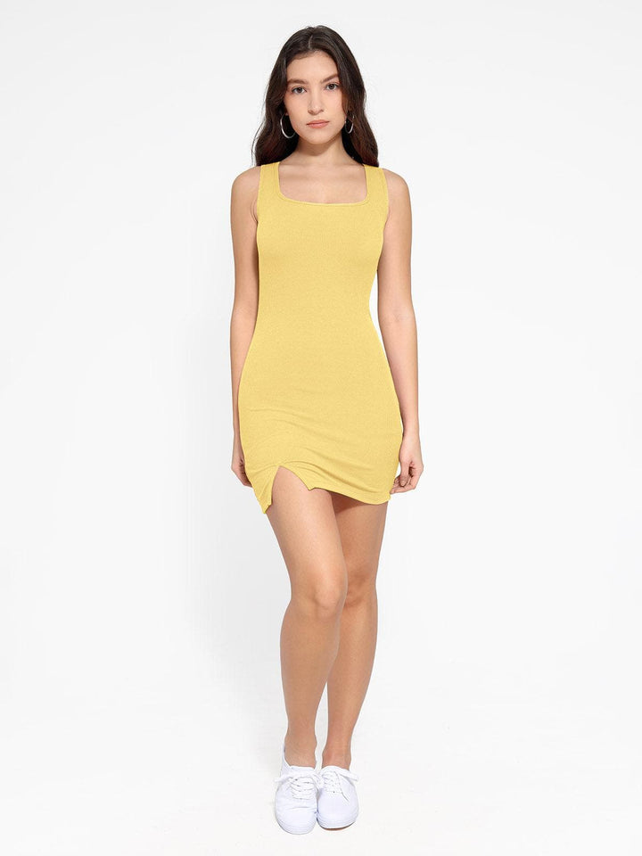 Shapewear Modal Sculpting Mini Tank Dress - Modefluss