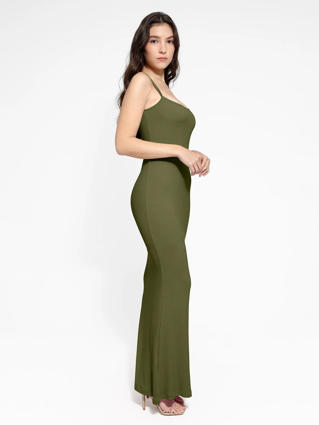 Shapewear Modal Slimming Maxi Slip Dress - Modefluss