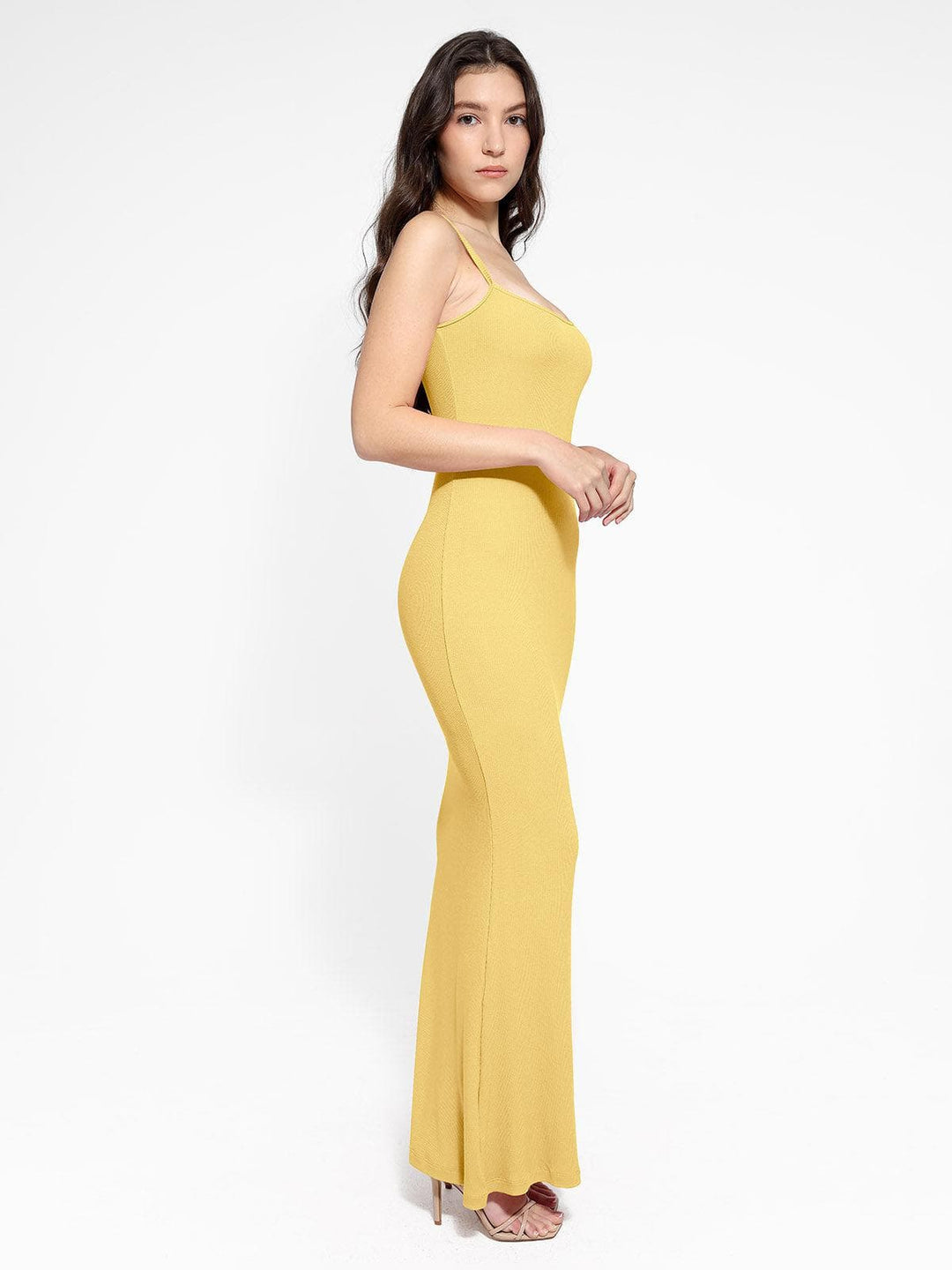 Shapewear Modal Slimming Maxi Slip Dress - Modefluss