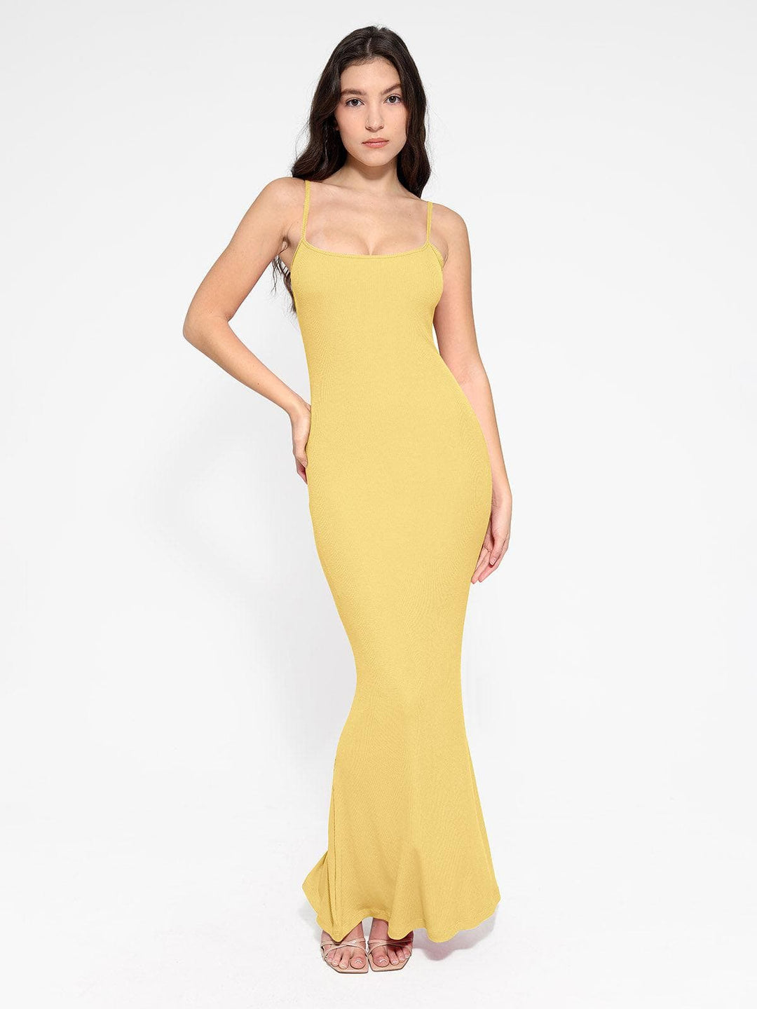 Shapewear Modal Slimming Maxi Slip Dress - Modefluss