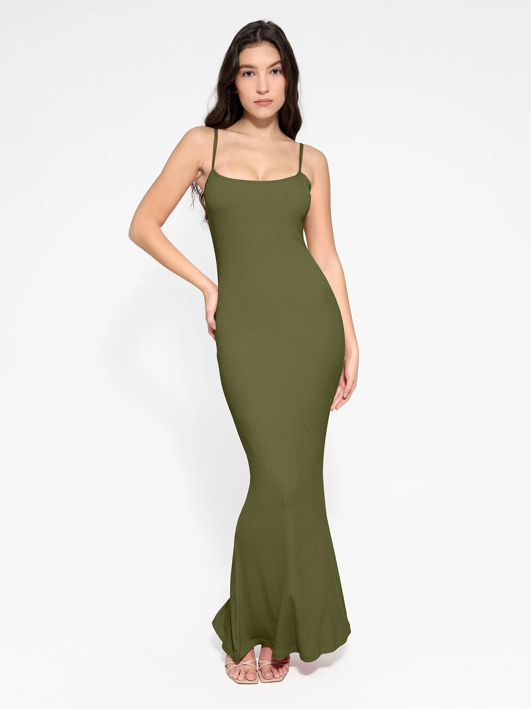 Shapewear Modal Slimming Maxi Slip Dress - Modefluss