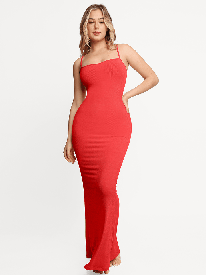 Shapewear Modal Slimming Maxi Slip Dress - Modefluss