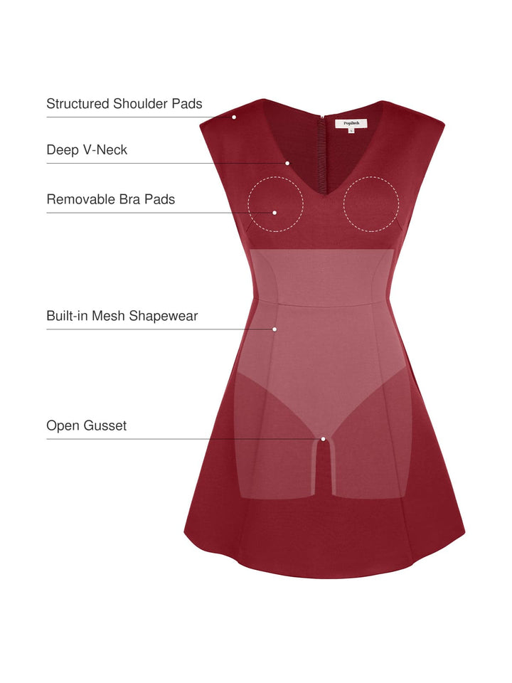 Shapewear Professional Convertible Mini Dress - Modefluss