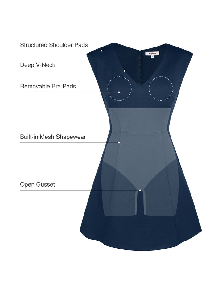 Shapewear Professional Convertible Mini Dress - Modefluss