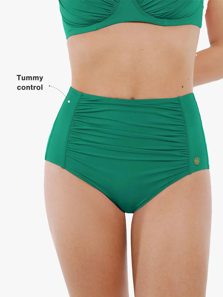 Shapewear Ruched Tummy Control Bikini Brief - Modefluss