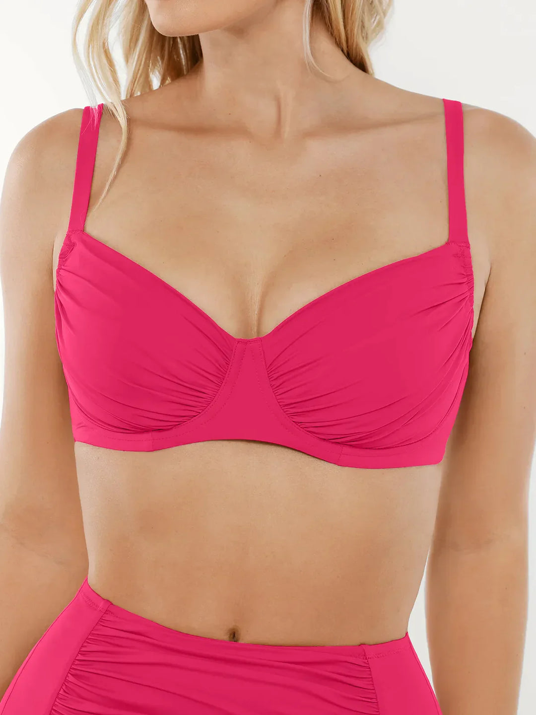 Shapewear Ruched Tummy Control Bikini Set - Modefluss