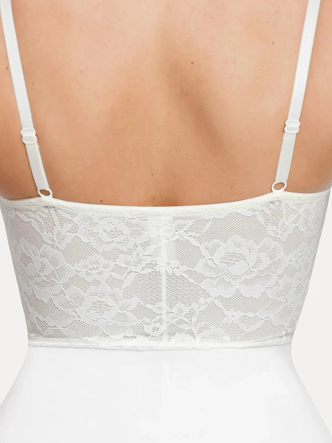Shapewear Sculpting Lace Corset Midi Slip Dress - Modefluss