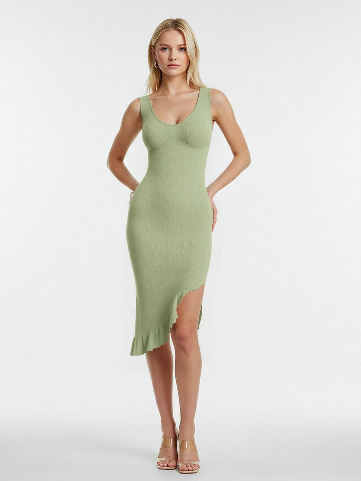 Shapewear Sleeveless Sculpting Dress Set