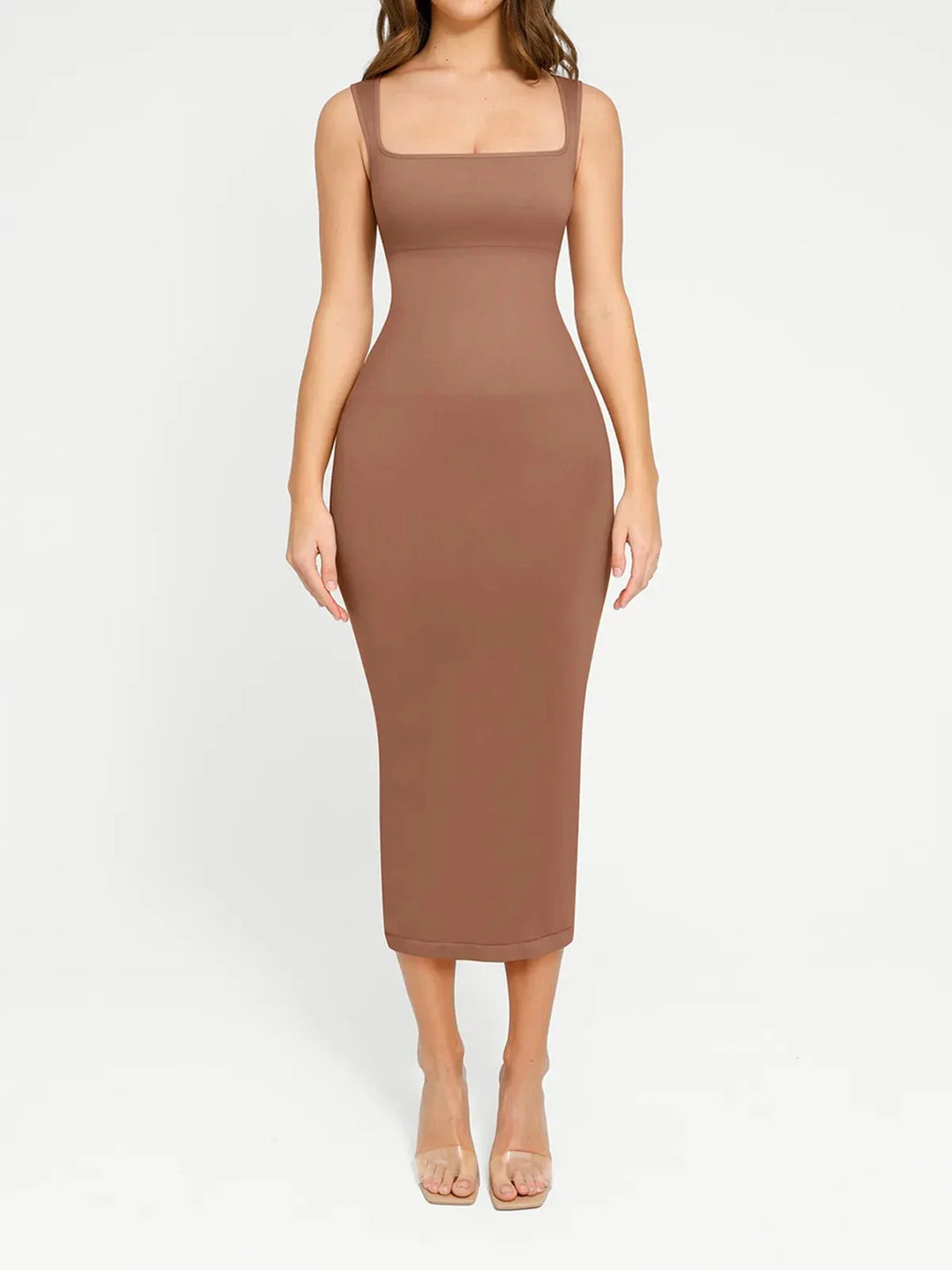Shapewear Seamless Sleeveless Slimming Dress Set - Modefluss