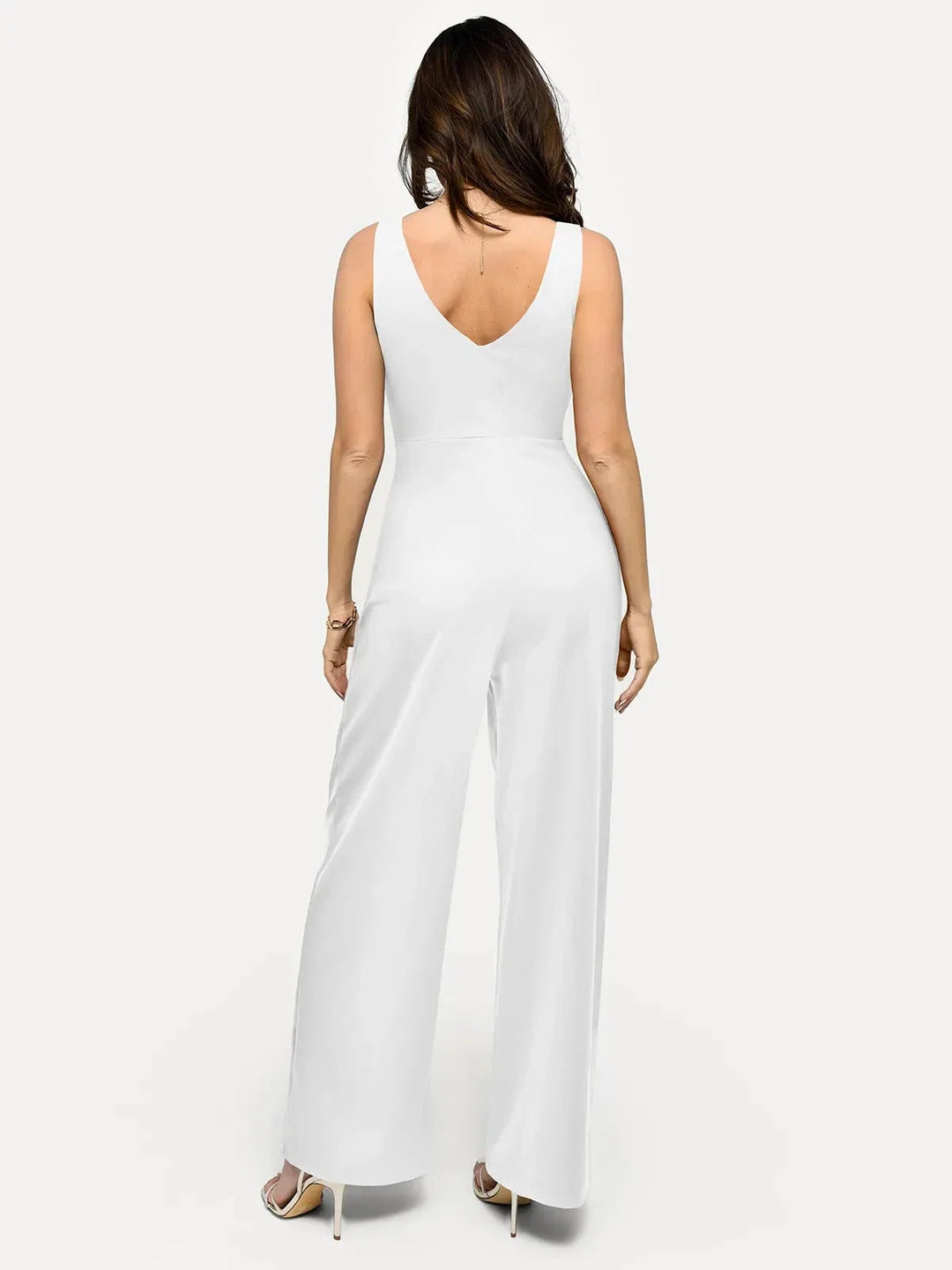 Shapewear Slimming Wide-Leg Jumpsuit - Modefluss