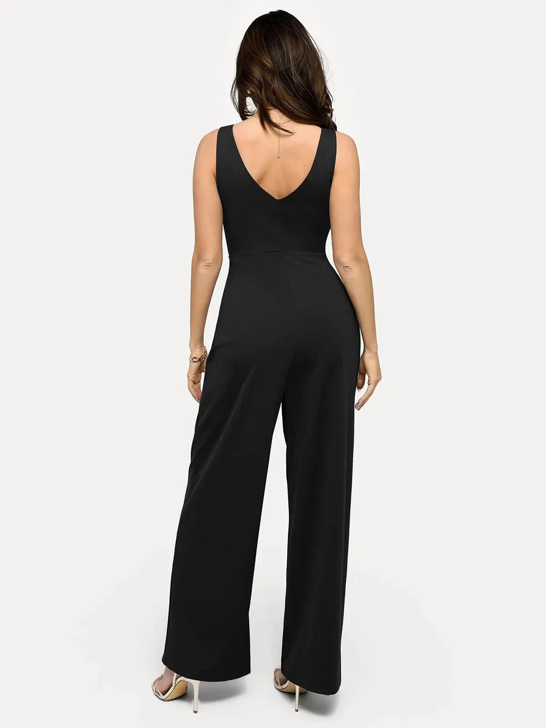 Shapewear Slimming Wide-Leg Jumpsuit - Modefluss