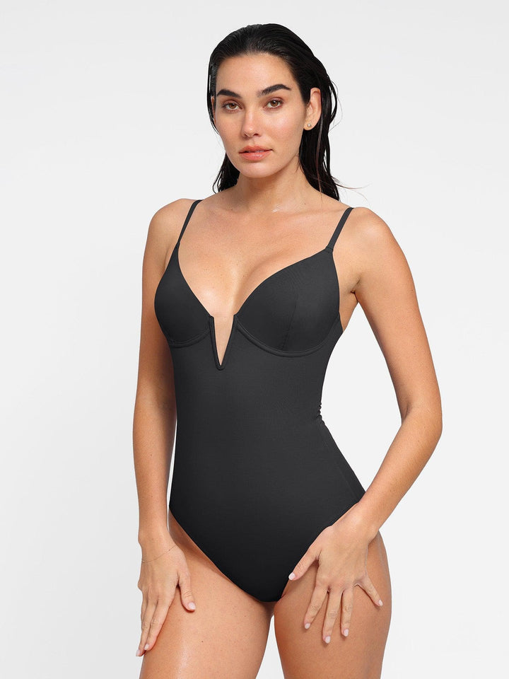 Shapewear Solid Sculpting One-Piece Swimsuit