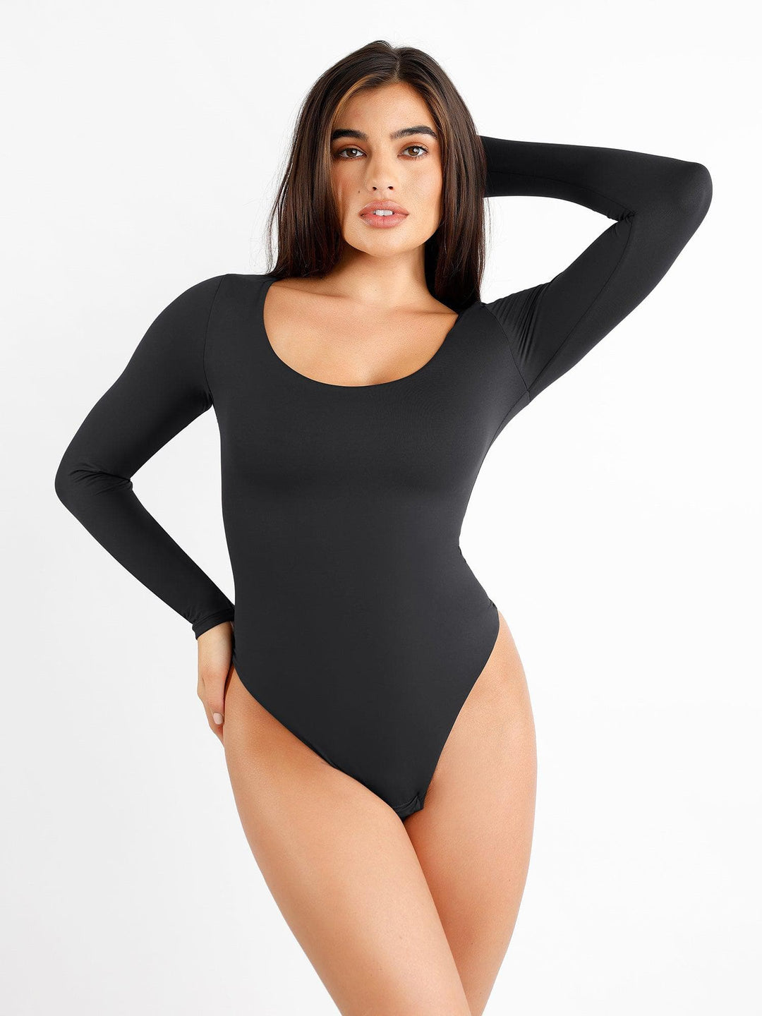 Body sculptant à encolure dégagée CloudSense Shapewear