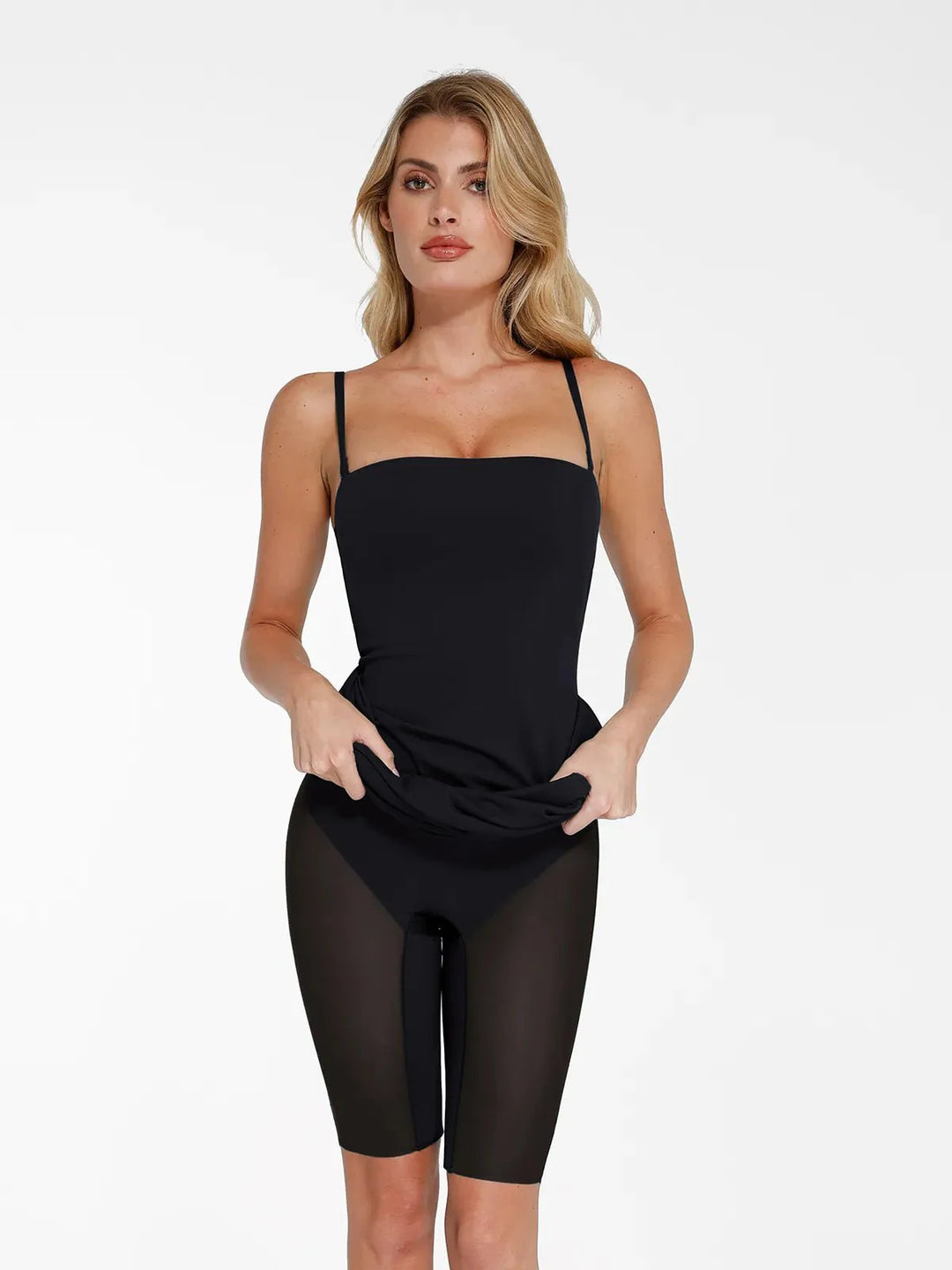 Bluetag Cooling Shapewear Slimming Midi Tube Dress - Modefluss