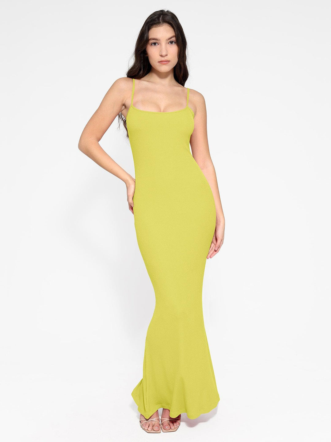 Shapewear Modal Slimming Maxi Slip Dress - Modefluss