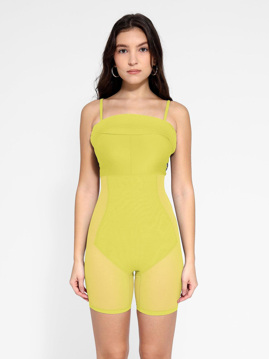 Shapewear Solid Modal Butt Lift Mini Slip Dress - Modefluss