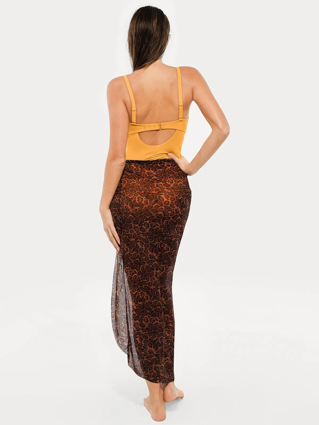 Twist & Shirred Sculpting One-Piece with Removable Straps - Modefluss