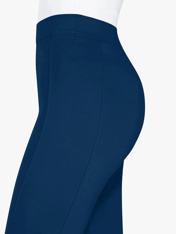 Velvet Wide-Leg Sculpting Trousers - Modefluss