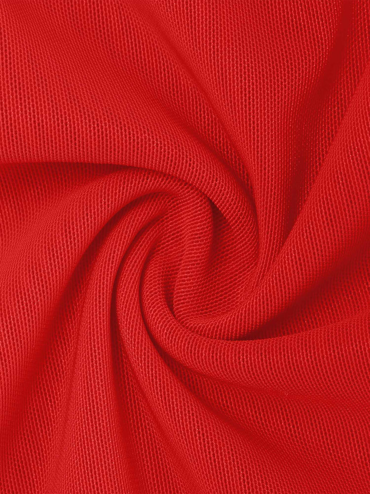 Shapewear Sleeveless Ruched Tummy Control Midi Work Dress - Modefluss