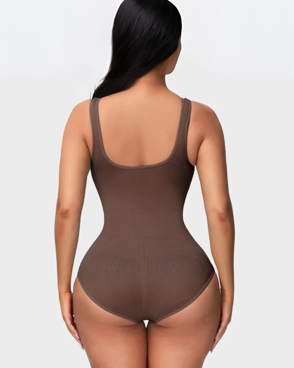 Smoothing Seamless Tank Top Bodysuit Tummy Control Shapewear