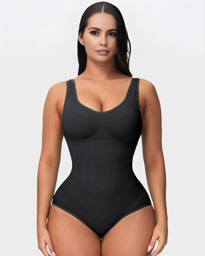 Smoothing Seamless Tank Top Bodysuit Tummy Control Shapewear
