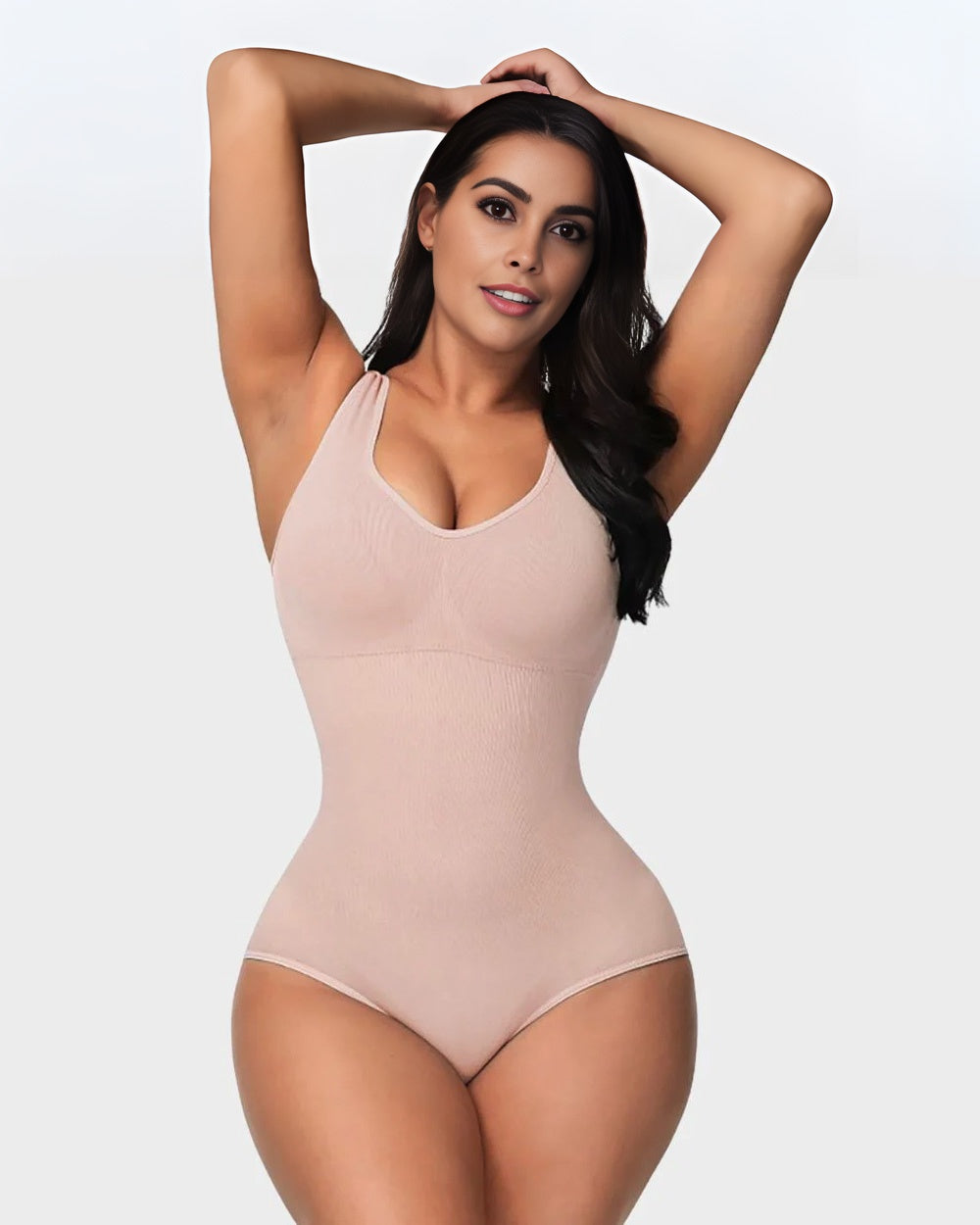 Smoothing Seamless Tank Top Bodysuit Tummy Control Shapewear