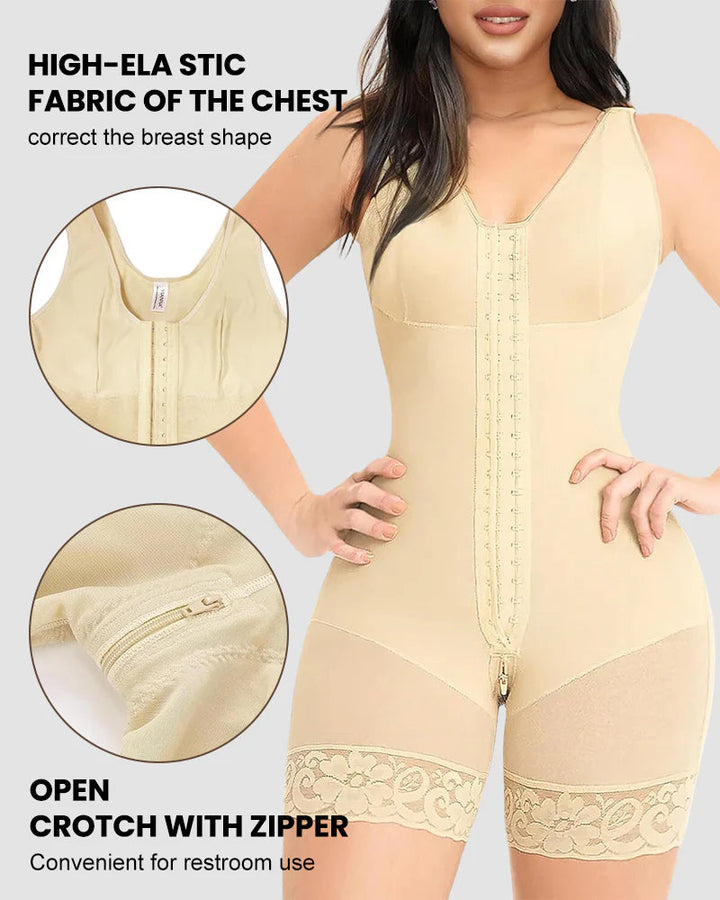 Woobilly® Double Compression Tummy Control Shapewear With Bra