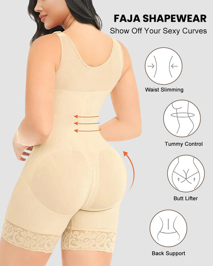 Woobilly® Double Compression Tummy Control Shapewear With Bra
