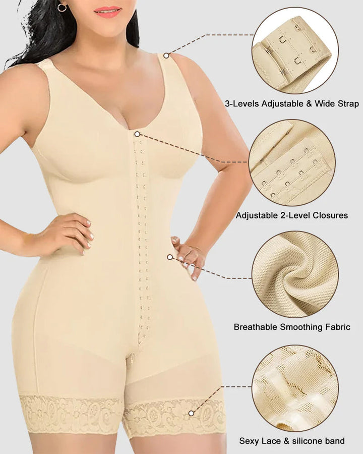 Woobilly® Double Compression Tummy Control Shapewear With Bra