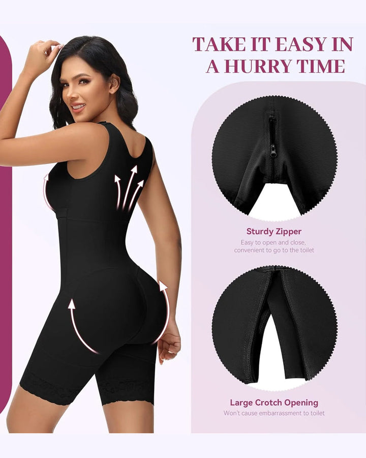 Woobilly® Double Compression Tummy Control Shapewear With Bra